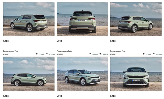 Der neue Škoda Elroq: ein neues Kapitel der Elektromobilität im beliebten Segment der Kompakt-SUV