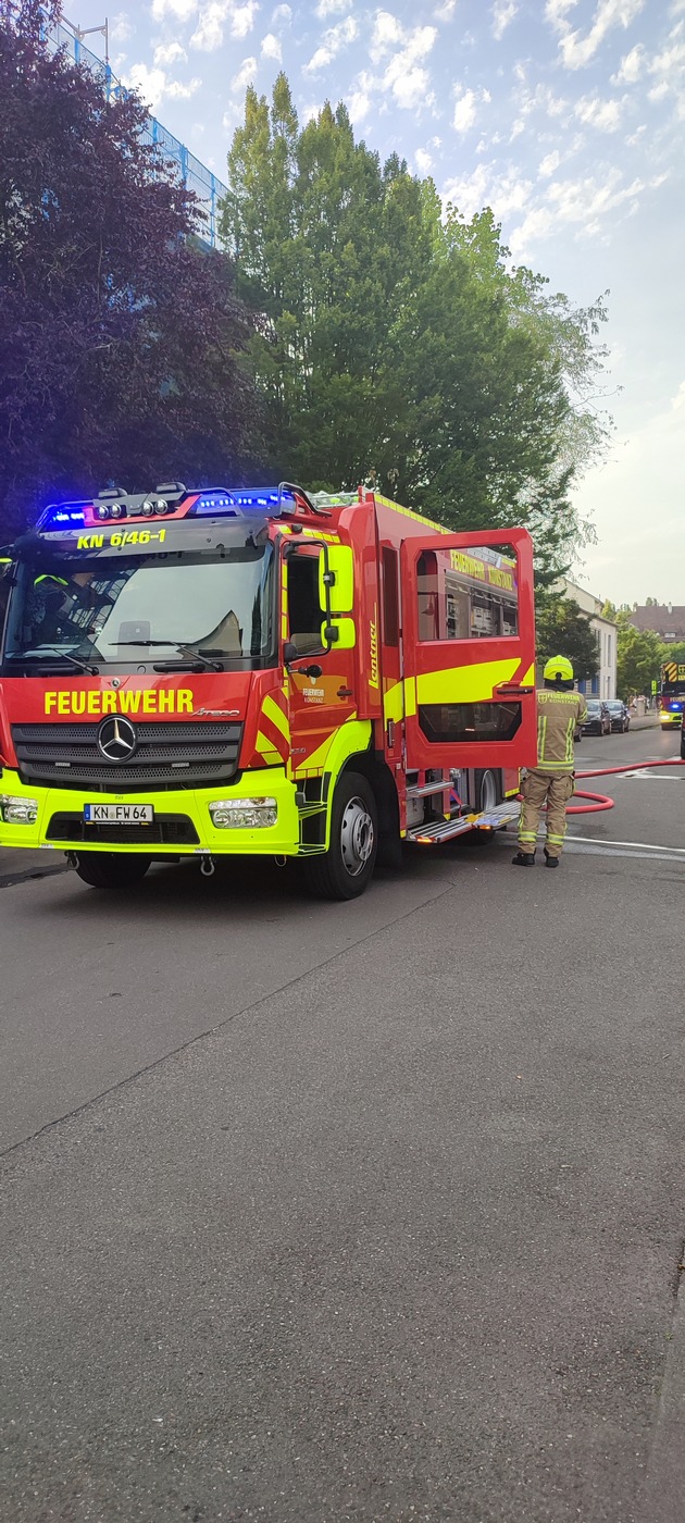 FW Konstanz: Kellerbrand in der Altstadt