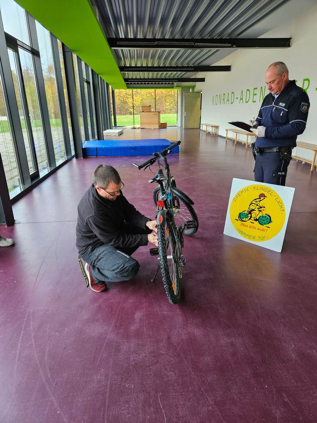 POL-HAM: 503 Fahrräder im Rahmen des Hammer TÜF überprüft