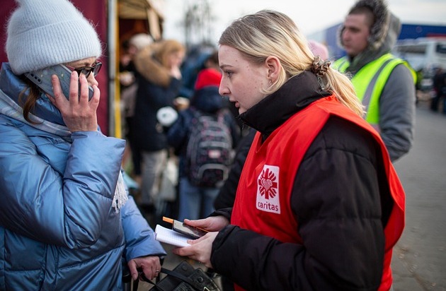 Caritas Schweiz / Caritas Suisse: Caritas Schweiz leistet in der Ukraine, in Polen und Moldawien Nothilfe