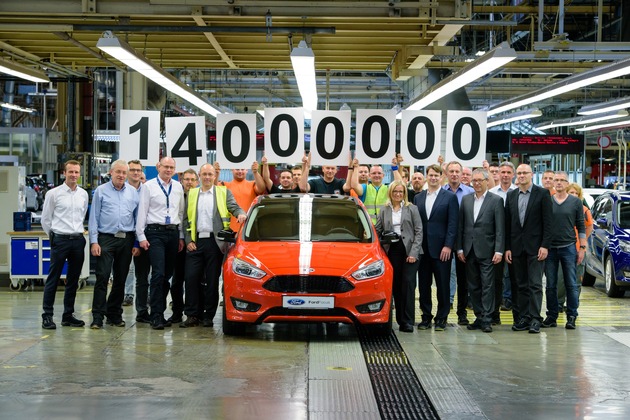 14 Millionen Ford-Modelle ab Werk: Ford in Saarlouis begeht Produktionsjubiläum