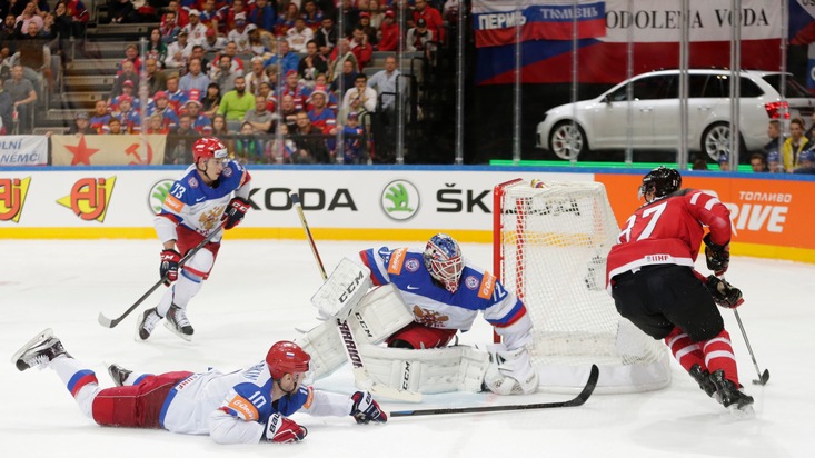 Rekord: SKODA zum 24. Mal Hauptsponsor der IIHF Eishockey-Weltmeisterschaft (FOTO)
