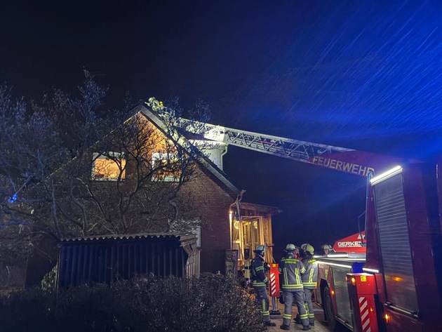FW-WRN: Kaminbrand an der Selmer Landstra&szlig;e