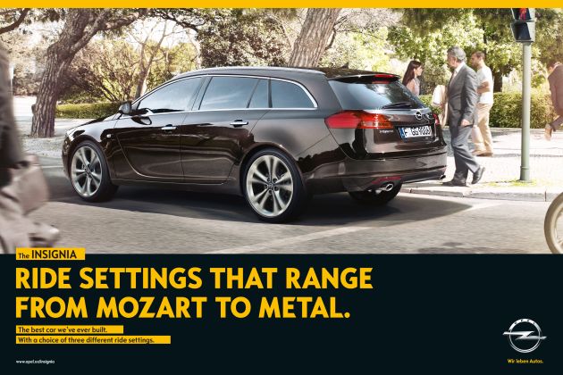 Opel mit neuem Markenauftritt / Start mit weltweiter, selbstbewusster Kampagne für den Insignia (mit Bild)