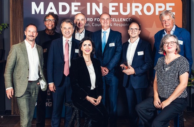 DUP UNTERNEHMER-Magazin: Made in Europe Award 2026: TK Elevator, Doctolib, Opel, Zum goldenen Hirschen Valley, PlanQC und Siemens Energy ausgezeichnet / Karlheinz K&ouml;gel f&uuml;r Lebenswerk geehrt / Stefan Aust h&auml;lt Laudatio