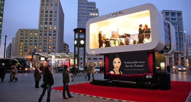 L&#039;ORÉAL PARiS verschönert zum 11. Mal die Stars der Berlinale - und jetzt auch die Besucher