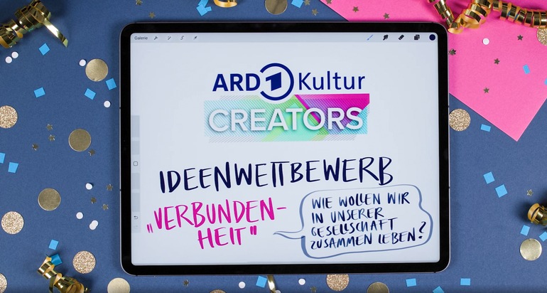 ARD Kultur verkündet Gewinnerinnen und Gewinner des Ideenwettbewerbs &quot;ARD Kultur Creators&quot;