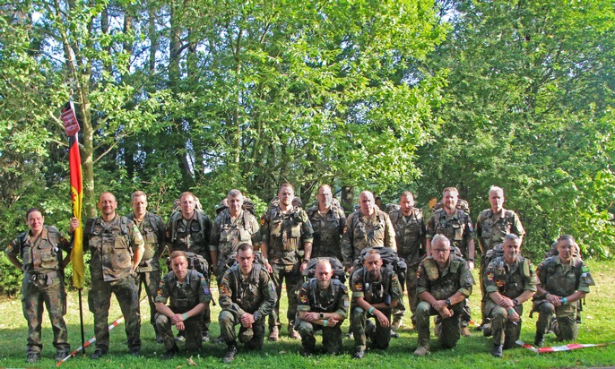 Geschafft! Knapp 350 Soldatinnen und Soldaten der 66. deutschen Nimwegen-Delegation der Bundeswehr bekamen ihre Auszeichnung auf der Charlemagne