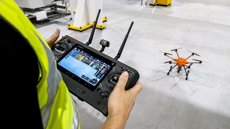 Ford setzt moderne Drohnen zur Inspektion von Anlagen ein