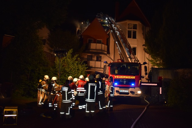 POL-NI: Stadthagen-Wohnhausbrand in Stadthäger Altstadt