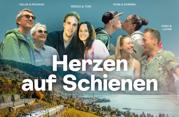 Schweiz Tourismus: Herzen auf Schienen: Neue sechsteilige YouTube-Serie von Schweiz Tourismus