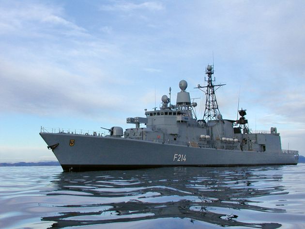 Deutsche Marine - Pressetermin: Fregatte &quot;Lübeck&quot; kommt nach Hause - Teilnahme am NATO-Einsatzverband beendet