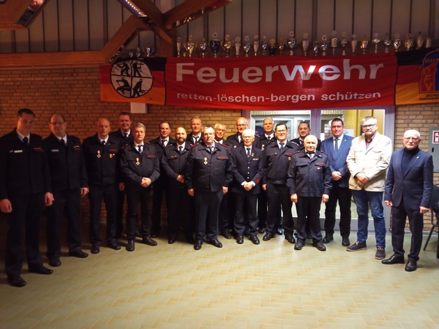 FW Hamminkeln: Jahreshauptversammlung Feuerwehr Hamminkeln