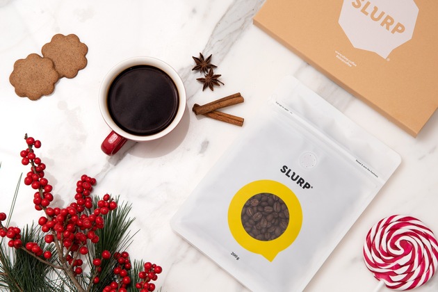 SLURP Presseinfo: Das Weihnachtsgeschenk für neugierige Kaffeefans