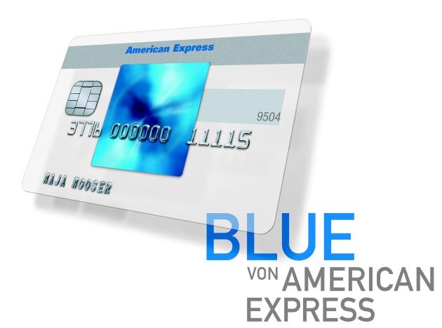 La carte de crédit voit l&#039;avenir en BLUE