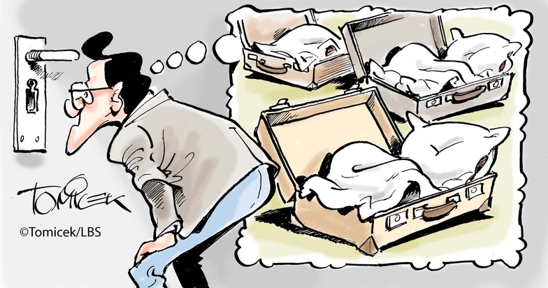 Bundesgesch&auml;ftsstelle Landesbausparkassen (LBS): Aus dem Koffer leben / Wann aus Wohnnutzung eine Zweckentfremdung wird