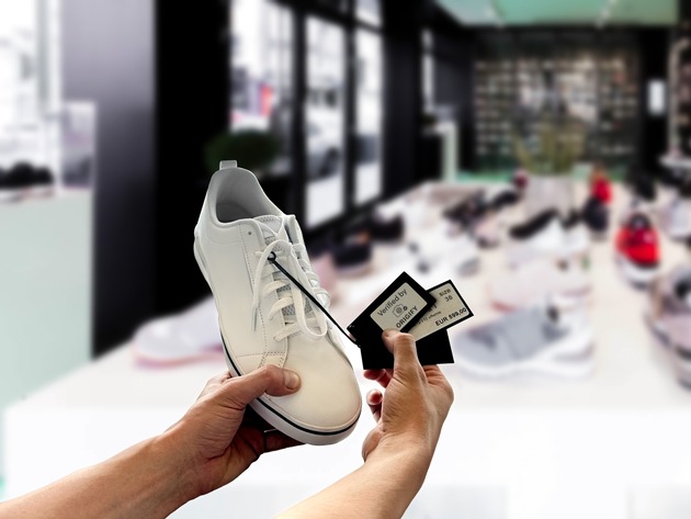 Origify von Bosch gibt Sneakern und anderen Produkten einen digitalen Fingerabdruck als Schutz gegen Fälscher