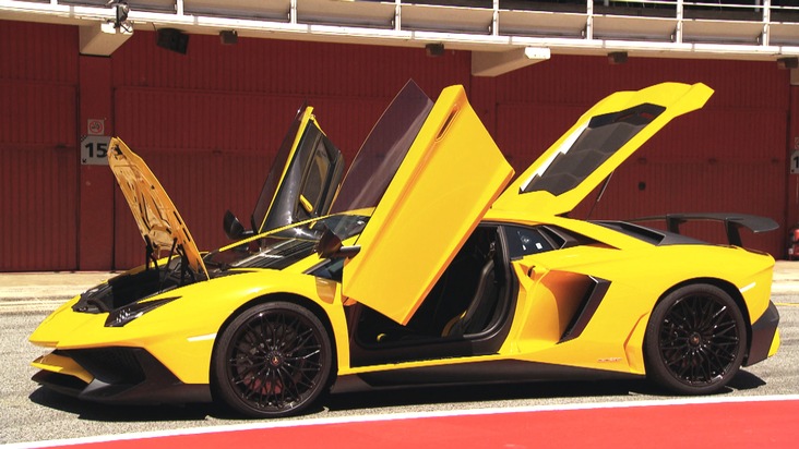 Was ist die Steigerung von Lamborghini? GRIP testet den neuen Lamborghini Aventador SV