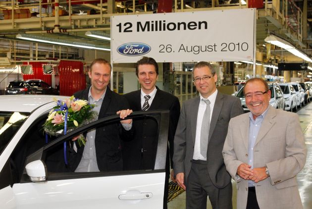 Rekord bei Ford im Saarland: 12 Millionen Fahrzeuge seit 1970 produziert - Kompetenzzentrum für den neuen Ford Focus - Drei Milliarden Euro bisher in den Standort investiert