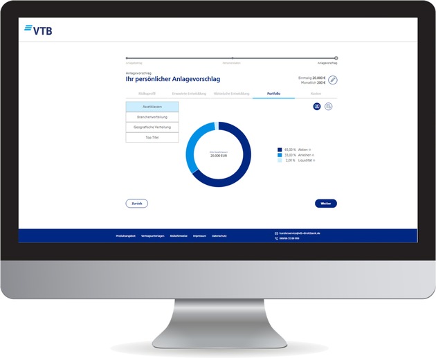 VTB Direktbank überarbeitet Robo-Advisor VTB Invest
