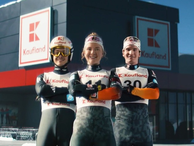 Auf die Piste, fertig, los: Kaufland und der Deutsche Skiverband starten in die Wintersportsaison