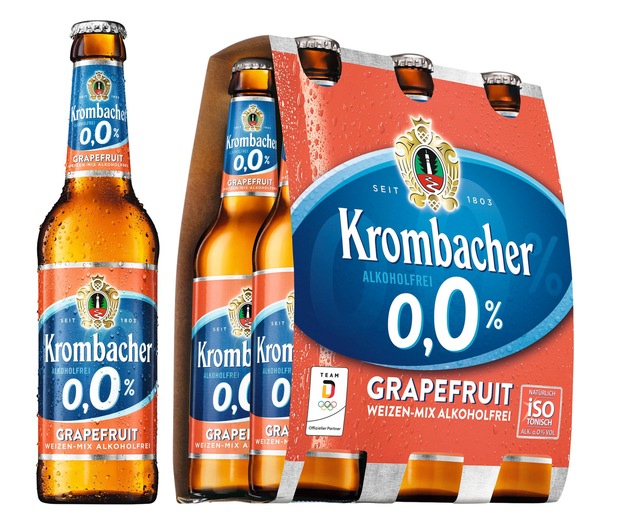 Krombacher | an Angebot / alkoholfreien natürliche das Produkten Presseportal weiter Der forciert ...