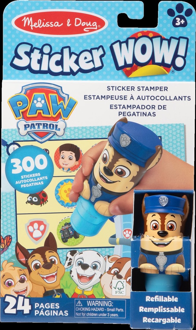 Pressemeldung Spin Master | Stickerspa&szlig; f&uuml;r die Ferien mit der PAW Patrol