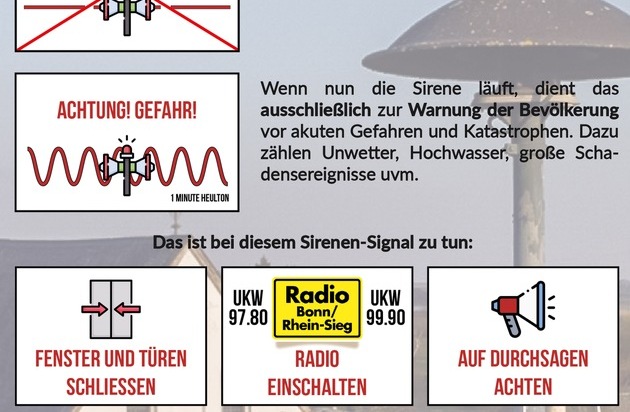 Sirenensignal ABC-Alarm (Deutschland)