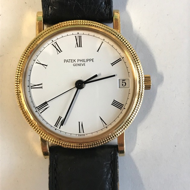 POL-F: 190108 - 29 Frankfurt: Hochwertige Armbanduhr sucht ihren Eigentümer - Foto beachten!
