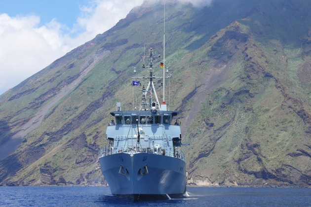 Deutsche Marine - Pressemeldung / Pressetermin: Einsatz im NATO-Verband beendet - Minenjagdboot &quot;Bad Bevensen&quot; kommt pünktlich zur Kieler Woche nach Hause