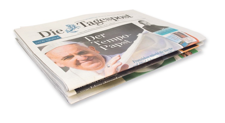 Die Tagespost: Die katholische Wochenzeitung "Die Tagespost" wird 75 Jahre alt / Festakt in Würzburg am 9. September 2023