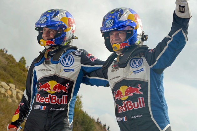 Volkswagen Pilot Sébastien Ogier zum vierten Mal Rallye-Weltmeister