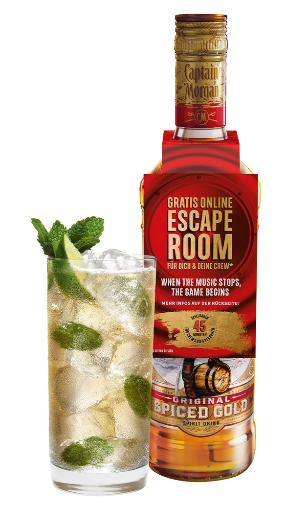 DIAGEO PM: Captain Morgan Escape-Room-Promotion für den Handel