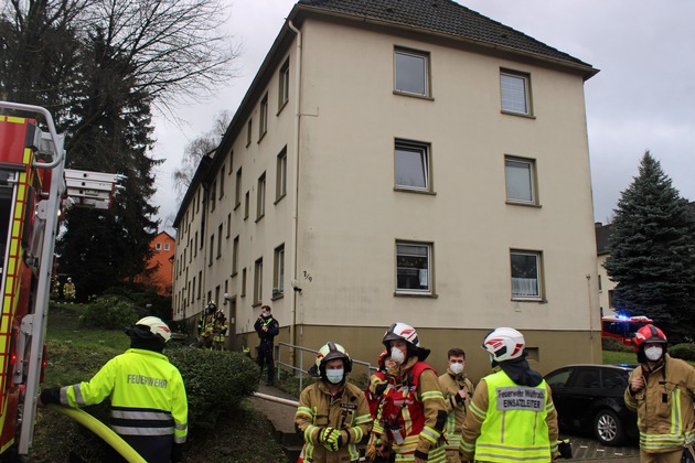 POL-ME: 53-Jähriger bei Wohnungsbrand leicht verletzt - Wülfrath - 2202026