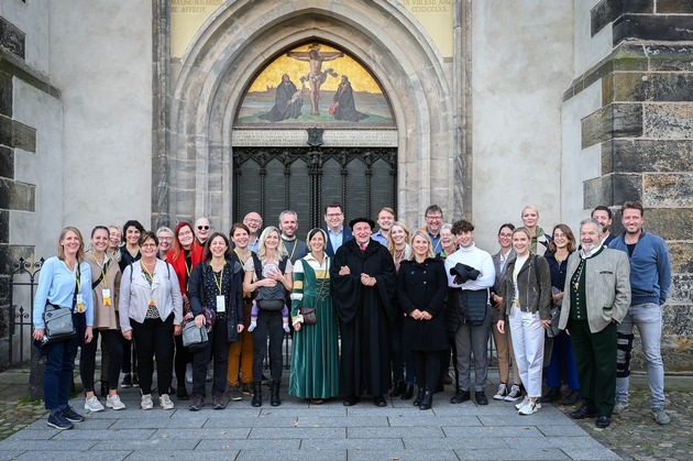 Die Einheitsbotschafter besuchen die Lutherstadt Wittenberg