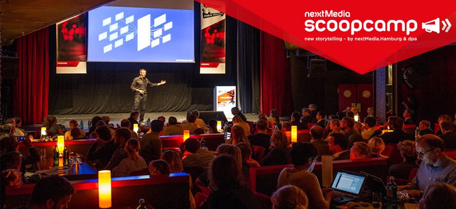 scoopcamp 2017 - Digitale Transformation auf internationalem Top-Niveau / Programm der Innovationskonferenz für Medien ist vollständig