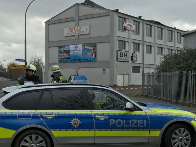 Feuerwehr Weeze: Feuerwehr Weeze im Unwettereinsatz