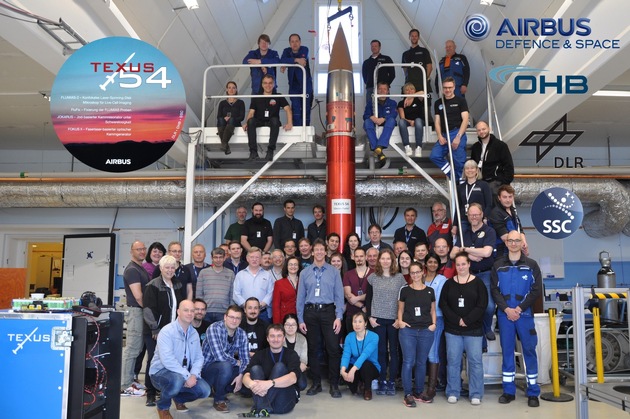 Forschungsrakete TEXUS prüft Experimente auf Weltraumtauglichkeit