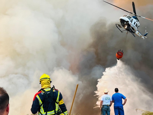 FW-BN: FW-BN: 4. Folgemeldung Feuerwehren aus Bonn, Düsseldorf, Leverkusen, Königswinter und Ratingen auf dem Weg zu Waldbrandeinsatz in Spanien