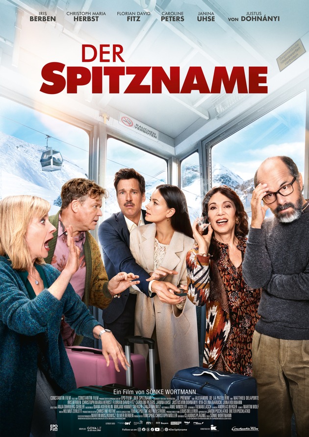 DER SPITZNAME feiert Weltpremiere auf dem Zürich Film Festival / Trailer und Plakat jetzt verfügbar