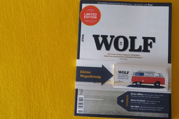 BLOGPOST - Neu in zimpel: Wolf - Entschleunigen Sie bitte