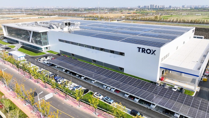 PRESSEINFO: TROX stärkt Präsenz im asiatisch-pazifischen Raum mit neuem Innovation Headquarter in Suzhou/China