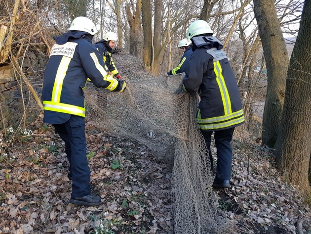 FW-BO: Verletzter Dachs in Bochum Stiepel gefangen - der Anfang einer langen Reise für das junge Wildtier...