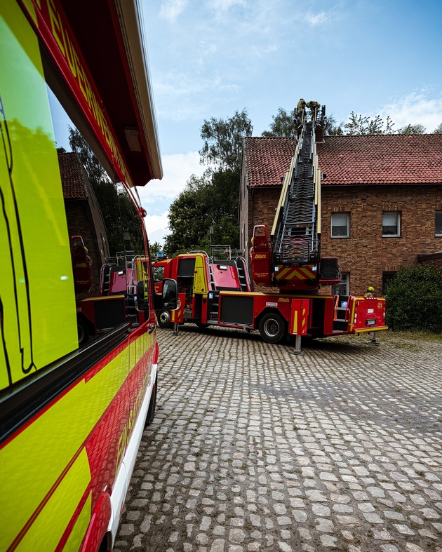 FW-DT: Kaminbrand im Ortsteil Mosebeck