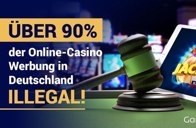 GambleBase.com: Über 90% der Online-Casino Werbung in Deutschland ist illegal!