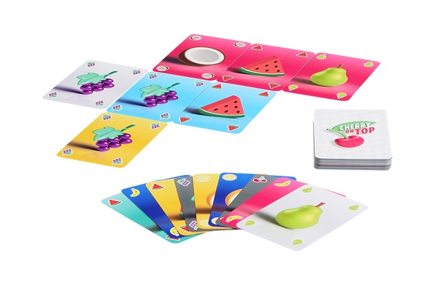 Cherry on Top: Taktische Fr&uuml;chtchen - Farbenfrohes Kartenspiel von Piatnik