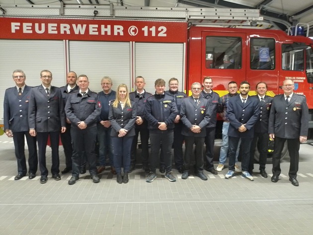 FW Beverungen: Jahreshauptversammlung der Löschgruppe Dalhausen