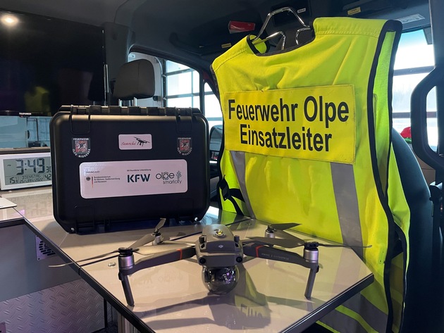 FW-OE: Drohne für die Feuerwehr