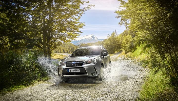 Subaru Forester rollt komfortabler und sicherer ins Modelljahr 2018