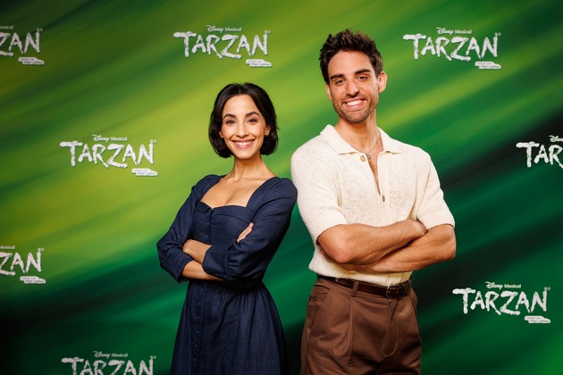 Zwei Tarzans, eine Jane: Philipp Büttner und Abla Alaoui übernehmen die Hauptrollen – Alexander Klaws spielt Premiere